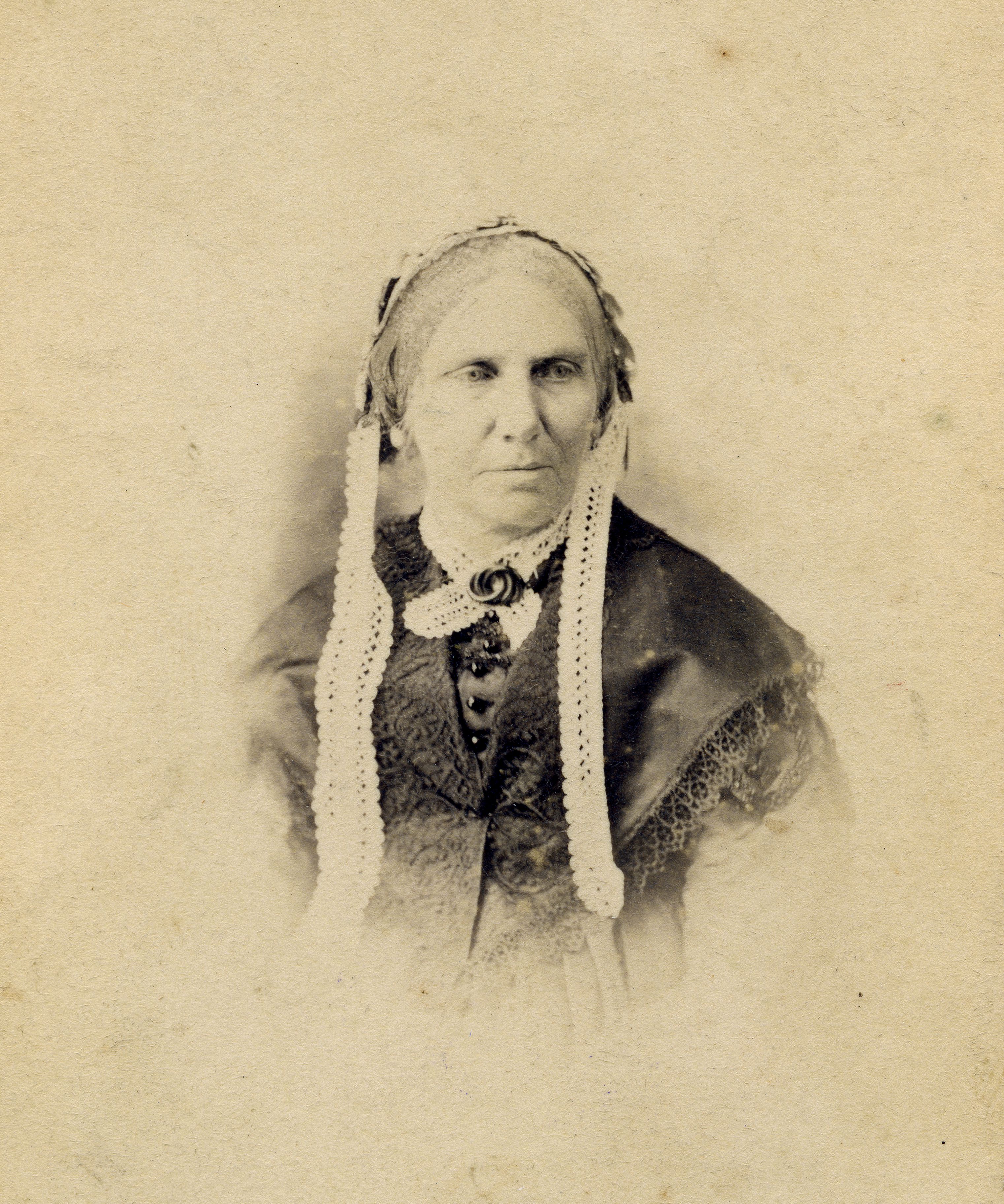 Helen Hursthouse (nee Wilson) (1803-1895). Alexander Fletcher. Collection of Puke Ariki (PHO2010-0485).