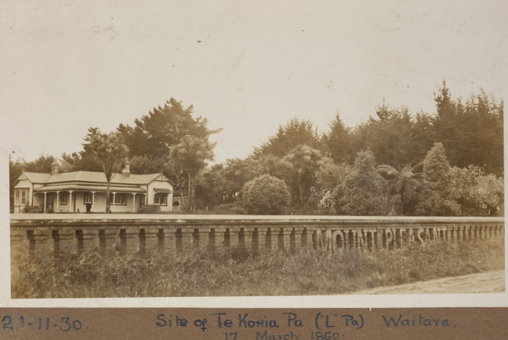 Te Kohia Pa Site