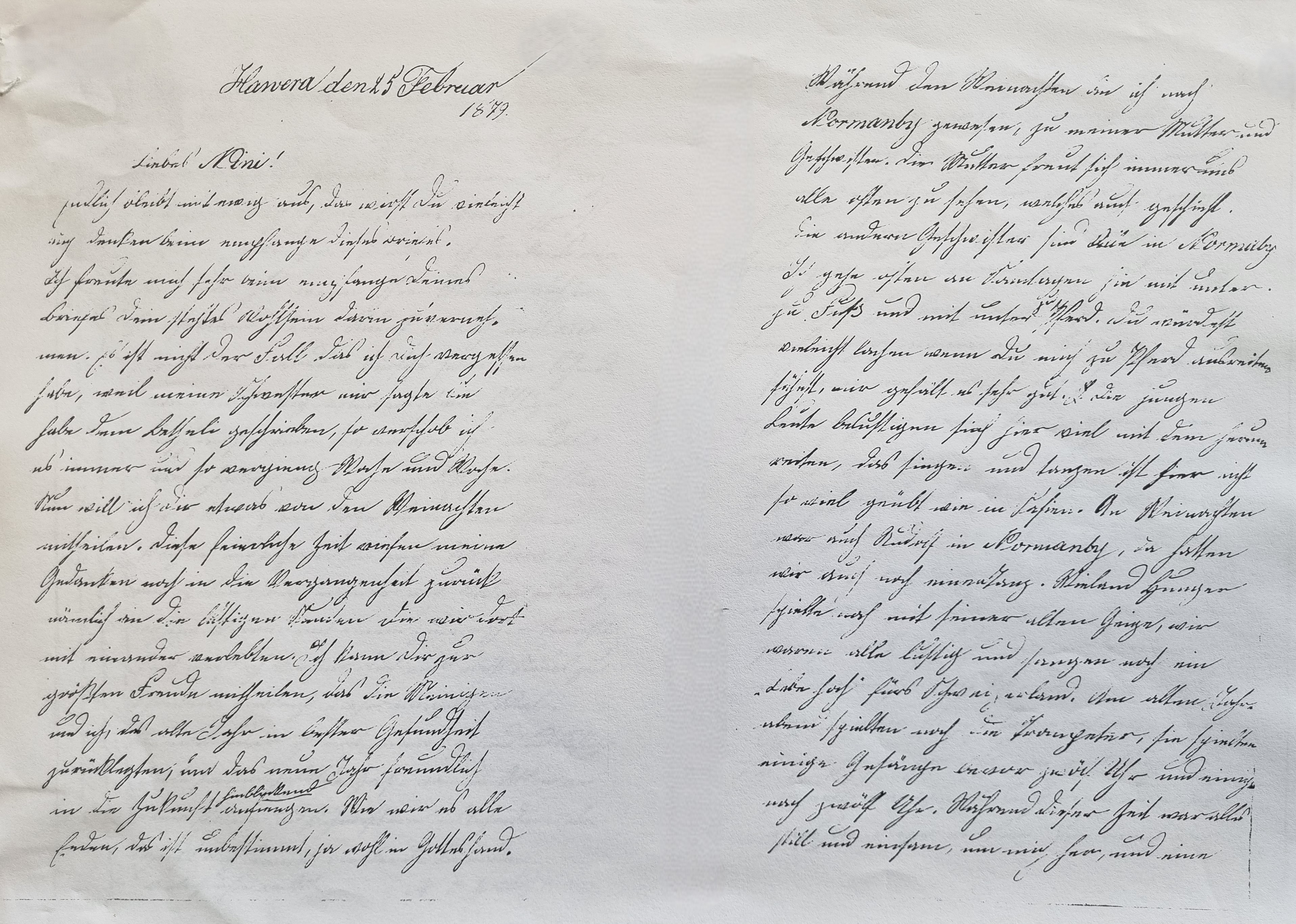 Letter 1
